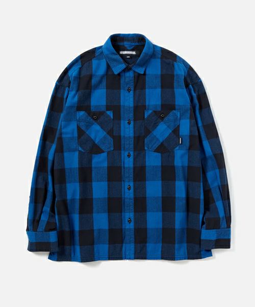 23S/S NEIGHBORHOOD BUFFALO CHECK SHIRT-