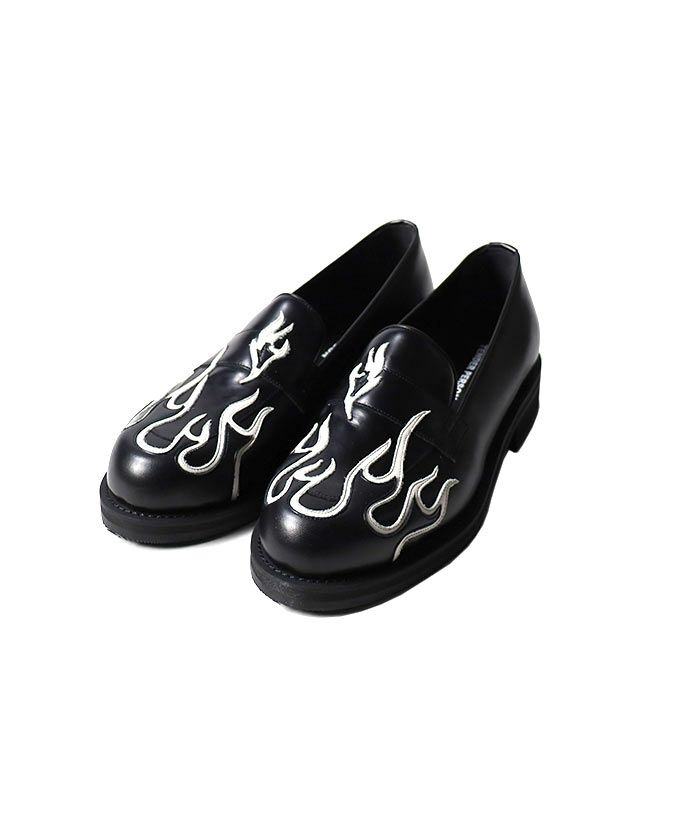 ＜TENDER PERSON＞FLAME PATTERN LOAFER
