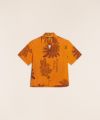 ＜JACQUEMUS＞La chemise Jean print orange arty sun