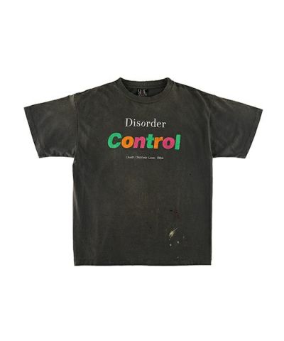 SAINT MICHAEL＞SS TEE/CONTROL/BLACK | MAKES ONLINE STORE