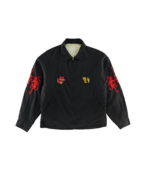 SAINT MICHAEL＞VIETNAM JAMBER/福/BLACK | MAKES ONLINE STORE