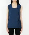 ＜LEMAIRE＞ASYMMETRIC LAYERED SLEEVELESS TOP