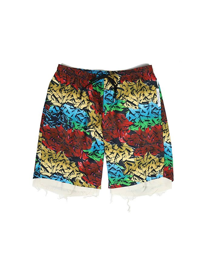＜Children of the discordance＞PERSONAL DATA PRINTED SHORT PANTS H