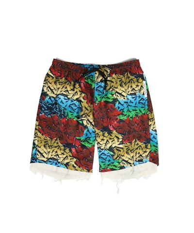 Children of the discordance＞PERSONAL DATA PRINTED SHORT PANTS H