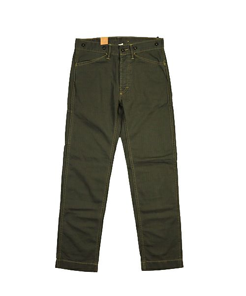 ＜RRL＞Oficer Linen Cotton Herringbone Pants(PNT14G20090)
