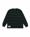 ＜DESCENDANT＞HORIZONTAL MULTI STRIPE LS