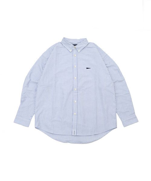 ＜DESCENDANT＞KENNEDY'S OX STRIPE LS SHIRT