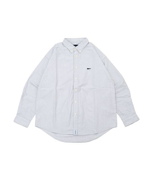 DESCENDANT＞KENNEDY'S OX STRIPE LS SHIRT | MAKES ONLINE STORE