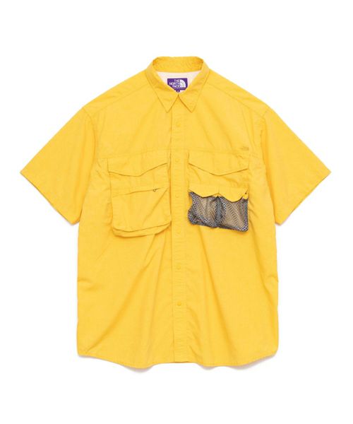 ＜THE NORTH FACE Purple Label＞Polyester Linen Field H/S Shirt