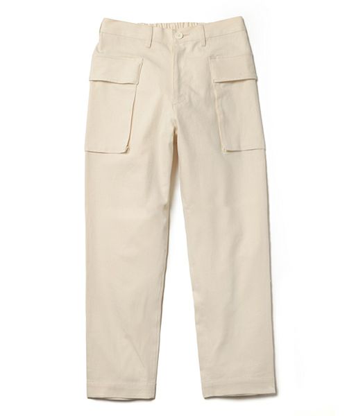 ＜MR.OLIVE＞8oz LIGHT VINTAGE DENIM/TWO POCKET CARGO PANTS