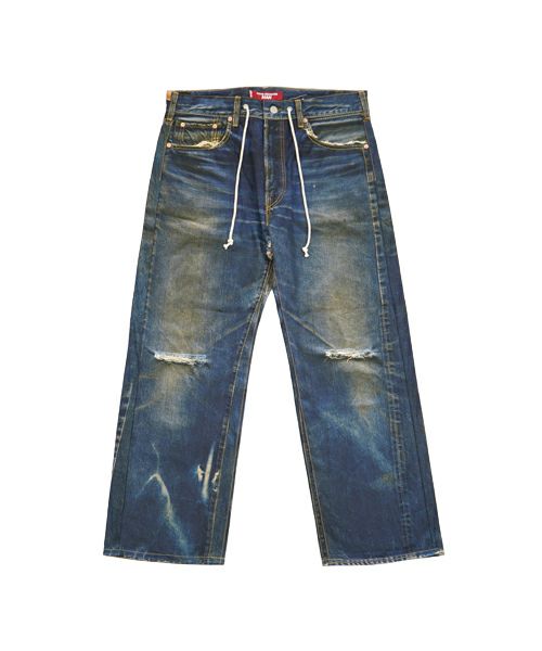 eYe JUNYAWATANABE MAN＞綿ツイルプリントLevis Wネーム BerBerJin