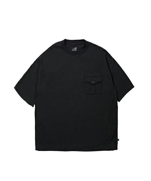 TECH TEE MIL POCKET CREW - Tシャツ/カットソー(半袖/袖なし)