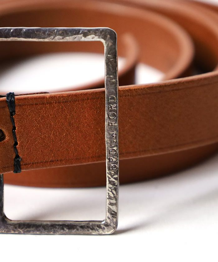 BED J.W. FORD＞Big Buckle Belt(23SS-ED-BT01) | MAKES ONLINE STORE