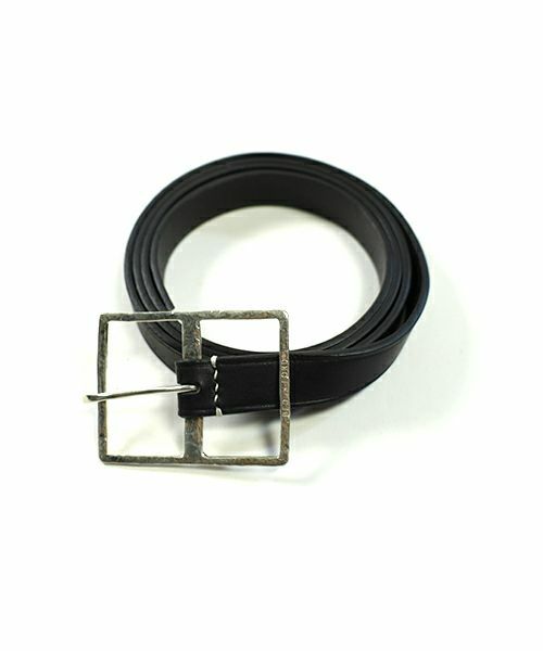 BED J.W. FORD＞Big Buckle Belt(23SS-ED-BT01) | MAKES ONLINE STORE