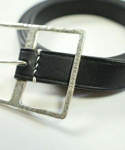 T woven leather belt in black - Tom Ford
