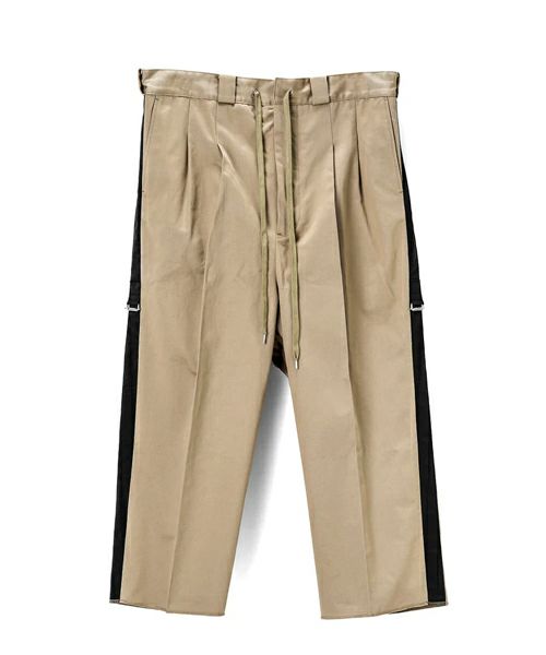 ＜TAKAHIROMIYASHITATheSoloist.＞adjustable 2tuck work pants