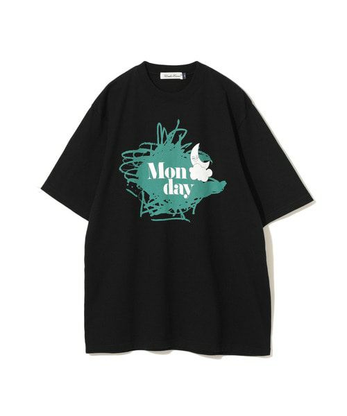 ＜UNDERCOVER＞Front Printed "Monday" Tee（UC1C3801)