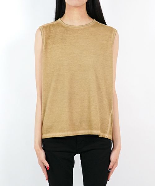 ＜GABRIELA COLL GARMENTS＞SLEEVELESS T-SHIRT