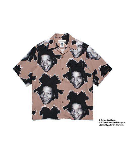 ＜WACKO MARIA＞JEAN-MICHEL BASQUIAT / HAWAIIAN SHIRT (TYPE-1)