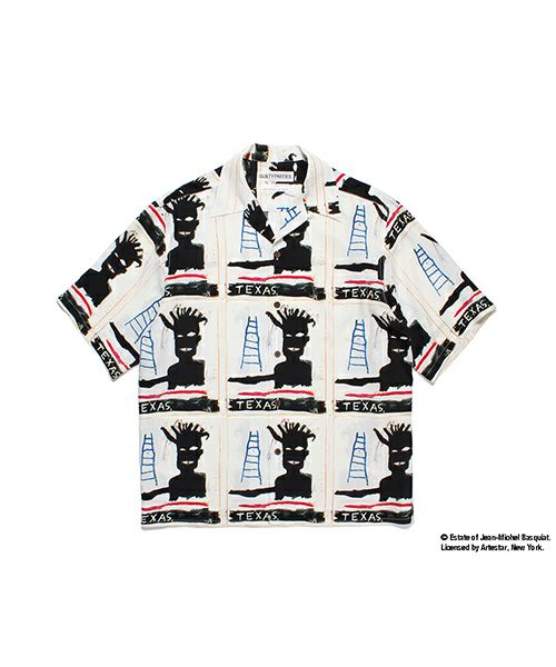 ＜WACKO MARIA＞JEAN-MICHEL BASQUIAT / HAWAIIAN SHIRT (TYPE-3)