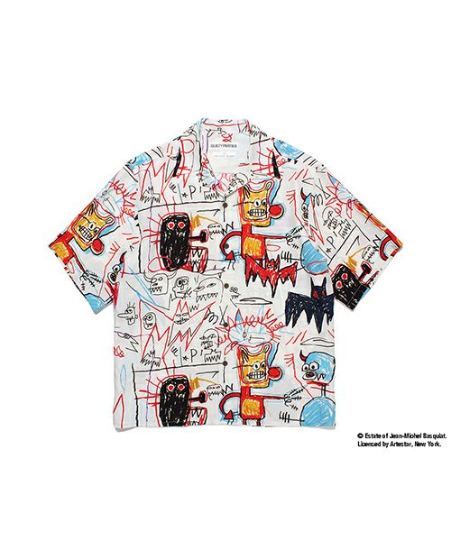 ＜WACKO MARIA＞JEAN-MICHEL BASQUIAT / HAWAIIAN SHIRT (TYPE-4)