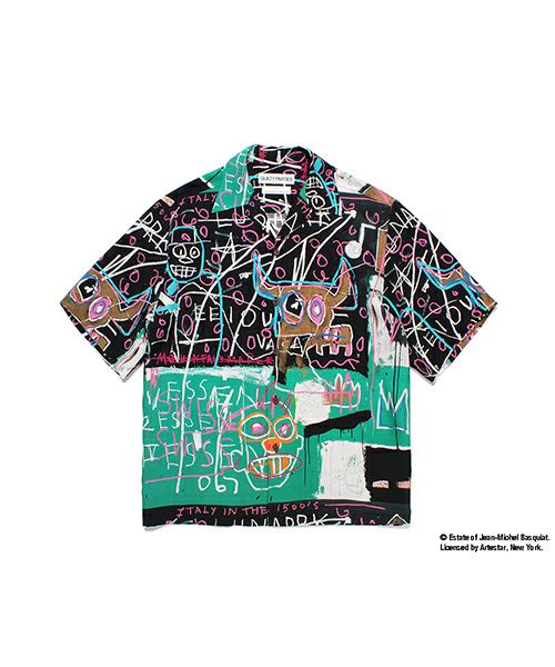 WACKO MARIA＞JEAN-MICHEL BASQUIAT / HAWAIIAN SHIRT (TYPE-5
