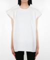 ＜SOFIE D'HOORE＞short sleeve top with shoulder detail