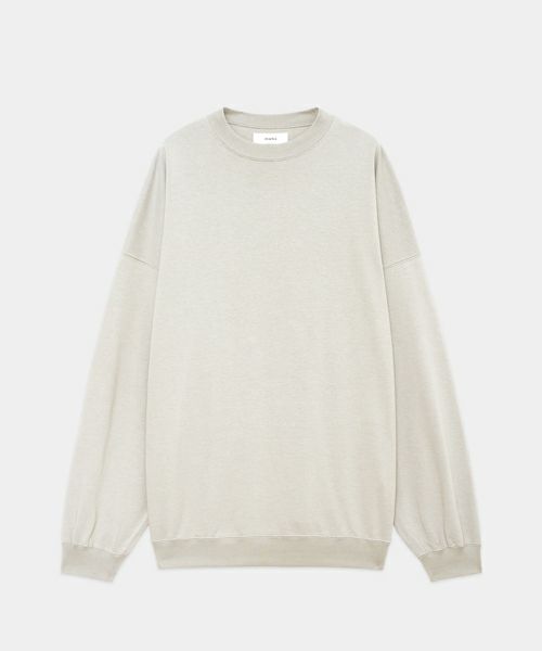 ＜marka ／ MARKAWARE＞OVERSIZE CREW NECK