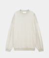 ＜marka ／ MARKAWARE＞OVERSIZE CREW NECK