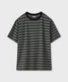 ＜PHIGVEL＞Border Short Sleeve Top