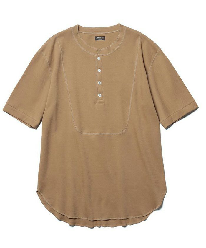 ＜MR.OLIVE＞HONEYCOMB LIGHT THERMAL / CLASSIC HENREY SHIRT