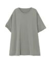 ＜Ground Y＞40/20 Mini French Terry Shoulder Shirring T
