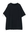 ＜Ground Y＞40/20 Mini French Terry Shoulder Shirring T