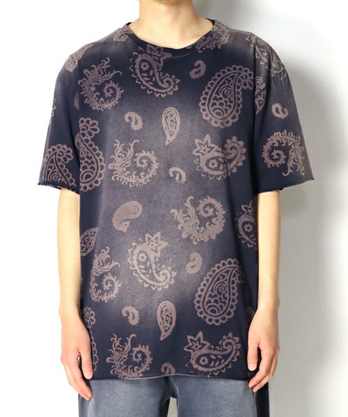 ＜ALCHEMIST＞PAISLEY T-SHIRT / MOONSTONE