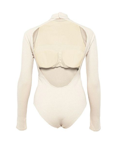 ＜TW＞High Neck Long-Sleeve Bodysuit