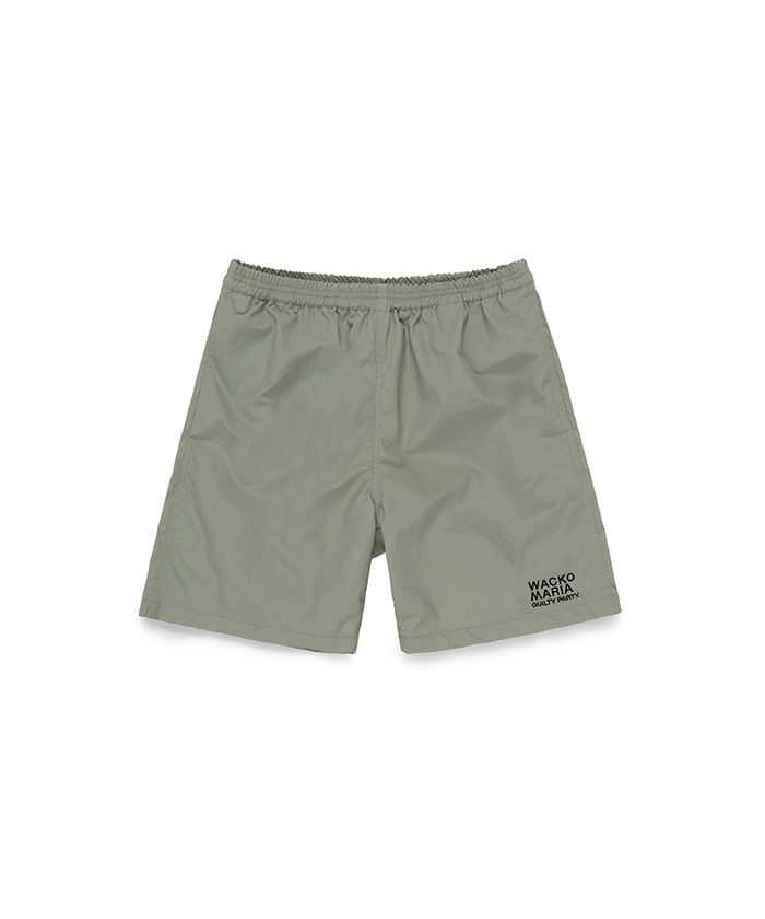 23ss WACKO MARIA BOARD SHORTS カーキ XL-