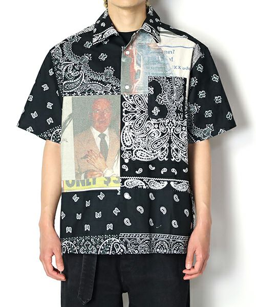 ＜Children of the discordance＞BANDANA PATCH SHIRT