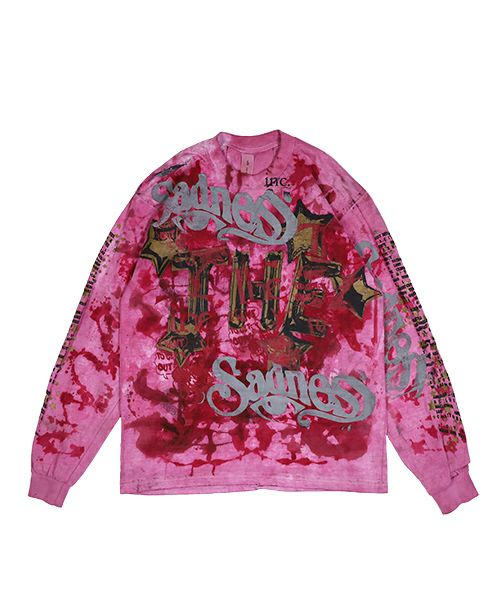 トップス THE INCORPORATED USED LS T-SHIRT PINK L The Incorporated＞