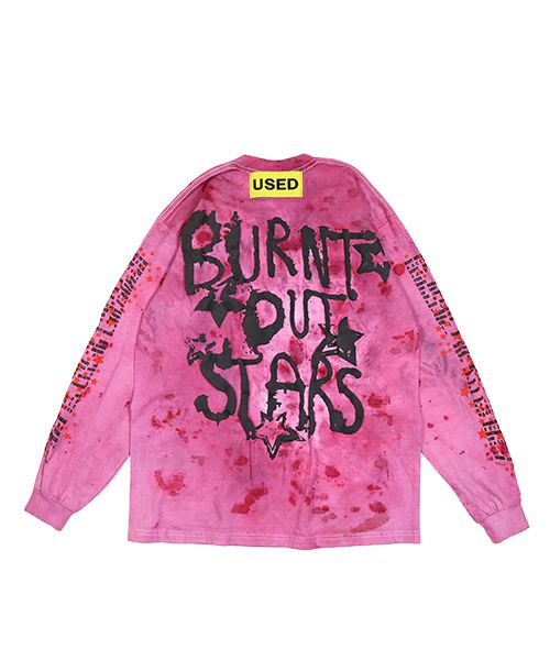 トップス THE INCORPORATED USED LS T-SHIRT PINK L The Incorporated＞
