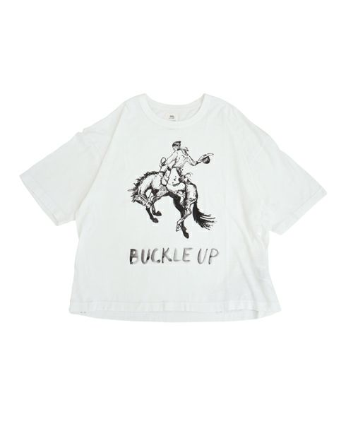 ＜WMV＞JUMBO TEE S/S BUCKLE UP W