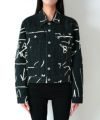 ＜HONEY FUCKING DIJON＞BASQUIAT DENIM JACKET