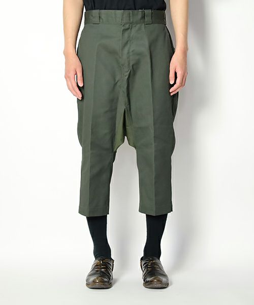 eYe JUNYAWATANABE MAN＞ポリ綿クロップド Dickies Wネーム | MAKES 