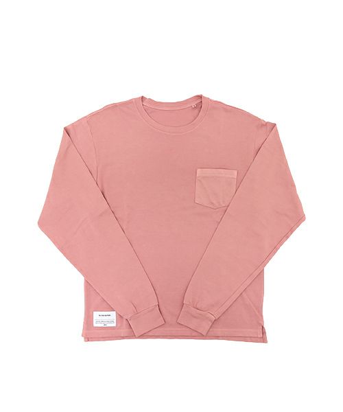 THE INOUE BROTHERS＞Garment Dye Pocket LS T-shirt (TIBSS23-006