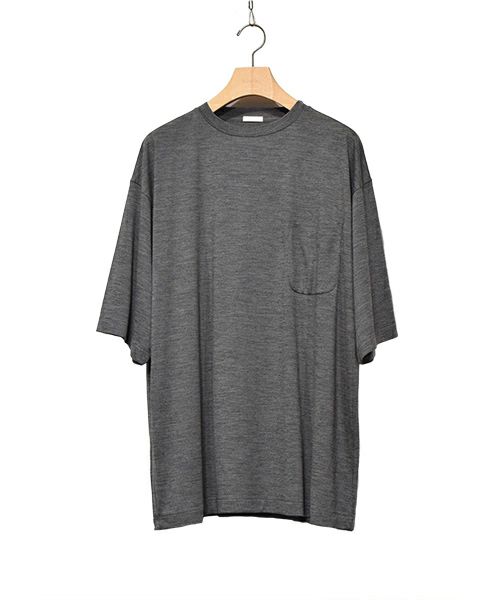 ＜COMOLI＞サマーウール天竺 Tシャツ（X01-05023）