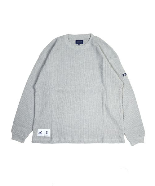 ＜DESCENDANT＞GAUFRE WAFFLE LS