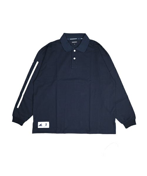 ＜DESCENDANT＞HORIZONTAL POLO LS