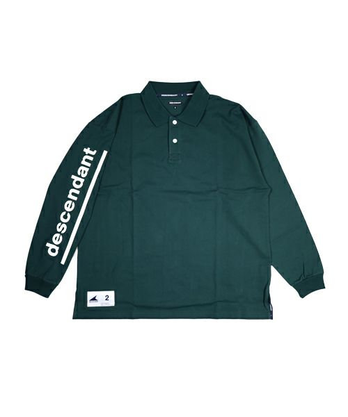＜DESCENDANT＞HORIZONTAL POLO LS