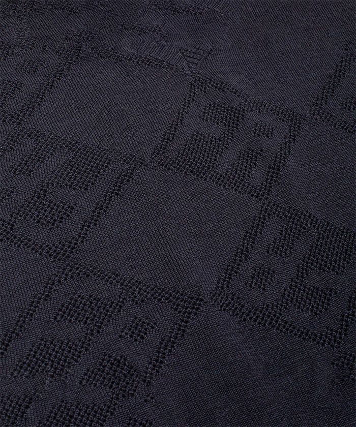 ＜Fucking Awesome＞Letter Square Vest Black