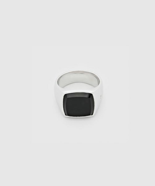 ＜TOMWOOD＞Cushion Polished Black Onyx(M)