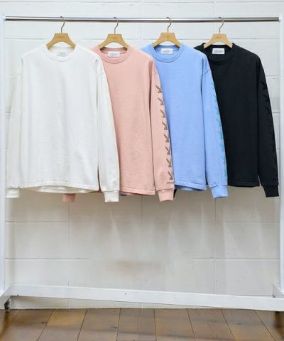 UNUSED＞PLAYBOY FLOCKY PRINT L/S T-SHIRT | MAKES ONLINE STORE